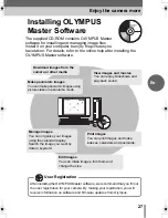 Предварительный просмотр 27 страницы Olympus m-MINI DIGITAL S Basic Manual