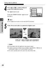 Preview for 22 page of Olympus M-mini Digital Advanced Manual