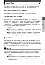 Preview for 23 page of Olympus M-mini Digital Advanced Manual