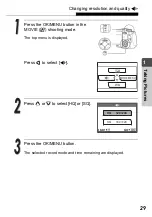 Preview for 29 page of Olympus M-mini Digital Advanced Manual