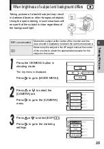 Preview for 35 page of Olympus M-mini Digital Advanced Manual