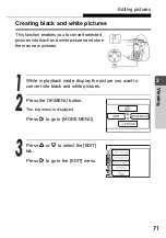 Preview for 71 page of Olympus M-mini Digital Advanced Manual