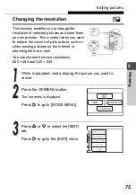 Preview for 75 page of Olympus M-mini Digital Advanced Manual