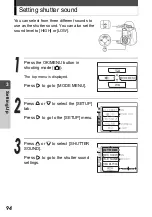 Preview for 94 page of Olympus M-mini Digital Advanced Manual