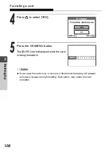 Preview for 108 page of Olympus M-mini Digital Advanced Manual