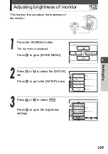 Preview for 109 page of Olympus M-mini Digital Advanced Manual