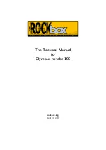 Предварительный просмотр 1 страницы Olympus m:robe 100 Manual