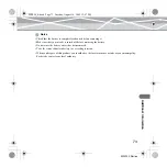 Preview for 73 page of Olympus m:robe MR-F20 Series User Manual