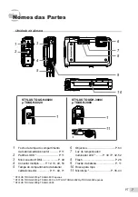 Предварительный просмотр 7 страницы Olympus m Touch 3000 (Portuguese) Manual De Instruções