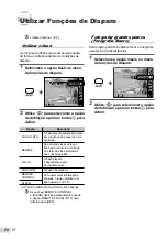 Предварительный просмотр 28 страницы Olympus m Touch 3000 (Portuguese) Manual De Instruções