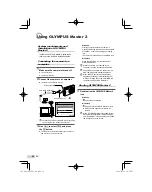 Предварительный просмотр 56 страницы Olympus m1060 Instruction Manual