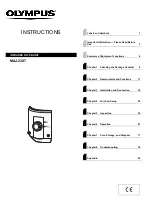 Olympus MAJ-2307 Instructions Manual preview