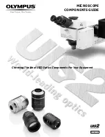 Olympus Microscope Component Manual preview