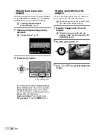 Предварительный просмотр 26 страницы Olympus Mju 1050 SW Instruction Manual