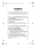 Предварительный просмотр 172 страницы Olympus MJU 300 Basic Manual