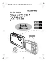 Olympus MJU-725 SW Basic Manual preview