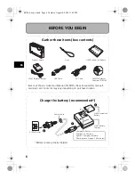 Предварительный просмотр 6 страницы Olympus MJU-725 SW Basic Manual