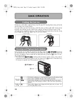 Preview for 12 page of Olympus MJU-725 SW Basic Manual