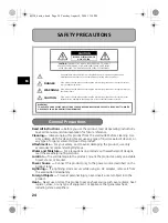 Предварительный просмотр 24 страницы Olympus MJU-725 SW Basic Manual