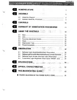 Preview for 4 page of Olympus MX50A/T Instruction Manual