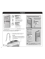 Предварительный просмотр 4 страницы Olympus Note Corder DP-211 Instructions Manual