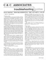 Preview for 1 page of Olympus OM-10 Troubleshooting Manual