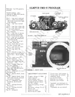 Preview for 3 page of Olympus OM-2S PROGRAM Service Notes