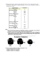 Preview for 3 page of Olympus OM-MOUNT PHOTOMICRO ADAPTER L User Manual