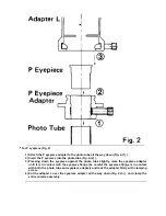 Preview for 5 page of Olympus OM-MOUNT PHOTOMICRO ADAPTER L User Manual