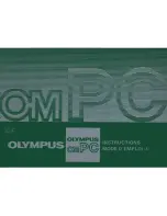 Olympus OM-PC Instruction Manual preview