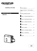 Olympus OME-L200 Instructions Manual preview