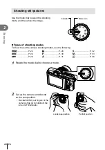 Предварительный просмотр 20 страницы Olympus PEN E-PL8 Instruction Manual