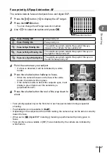 Предварительный просмотр 47 страницы Olympus PEN E-PL8 Instruction Manual