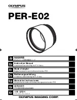 Olympus PER-E02 Instruction Manual preview