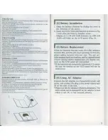 Preview for 3 page of Olympus Perlcorder S950 Instructions Manual