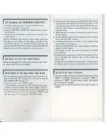 Preview for 4 page of Olympus Perlcorder S950 Instructions Manual