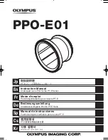 Olympus PPO-E01 Instruction Manual preview