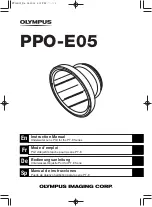 Preview for 1 page of Olympus PPO-E05 Instruction Manual