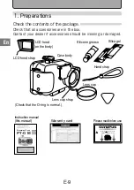 Preview for 10 page of Olympus PT-016 Instruction Manual