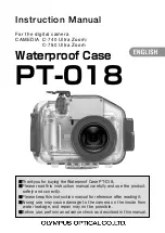 Предварительный просмотр 1 страницы Olympus PT-018 Instruction Manual