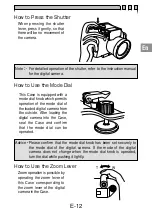 Предварительный просмотр 13 страницы Olympus PT-018 Instruction Manual