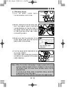 Предварительный просмотр 15 страницы Olympus PT-022 Instruction Manual