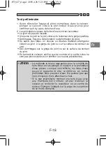 Preview for 63 page of Olympus PT-027 Instruction Manual