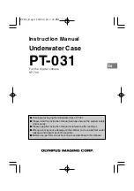 Предварительный просмотр 1 страницы Olympus PT-031 Instruction Manual