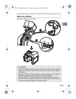 Предварительный просмотр 13 страницы Olympus PT-037 Instruction Manual