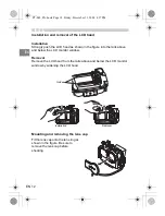 Предварительный просмотр 12 страницы Olympus PT-048 Instruction Manual