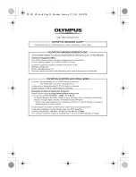 Предварительный просмотр 30 страницы Olympus PT-051 Instruction Manual