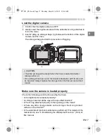 Предварительный просмотр 17 страницы Olympus PT-053 Instruction Manual