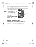 Предварительный просмотр 22 страницы Olympus PT-054 Instruction Manual