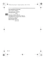 Предварительный просмотр 30 страницы Olympus PT-054 Instruction Manual